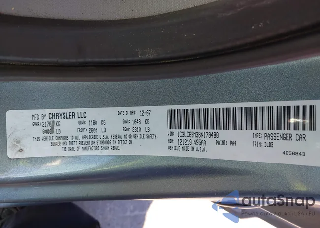 1C3LC65M38N178488: 43798162