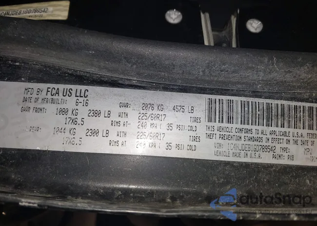 1C4NJDEB1GD789542: 43798366