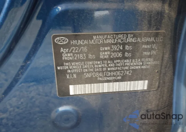 5NPD84LF0HH062742: 43797763