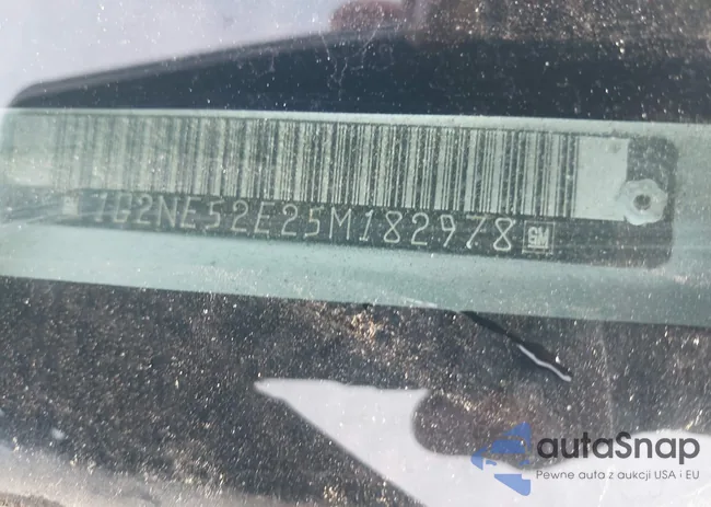 1G2NE52E25M182978: 43798977