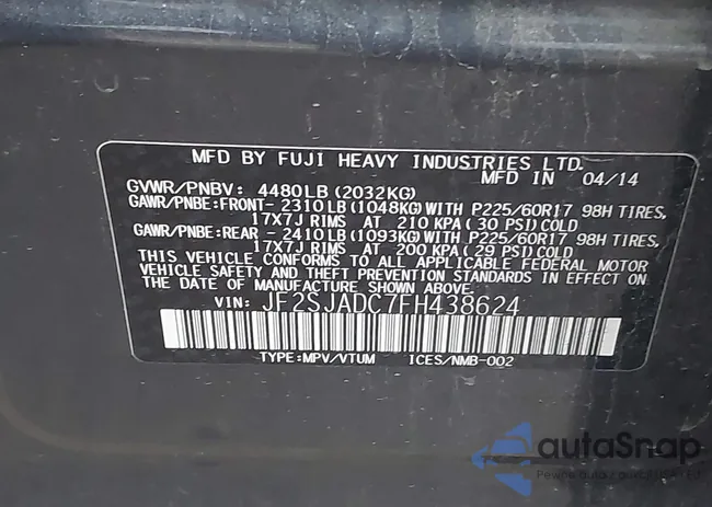 JF2SJADC7FH438624: 43799191