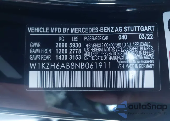 W1KZH6AB8NB061911: 43799321