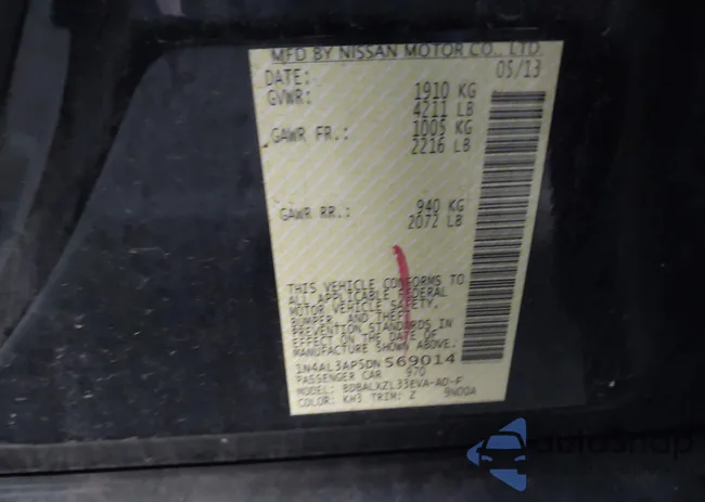 1N4AL3AP5DN569014: 43799524