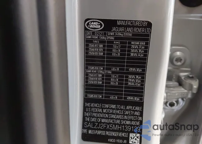 SALZJ2FX5MH139139: 43798739