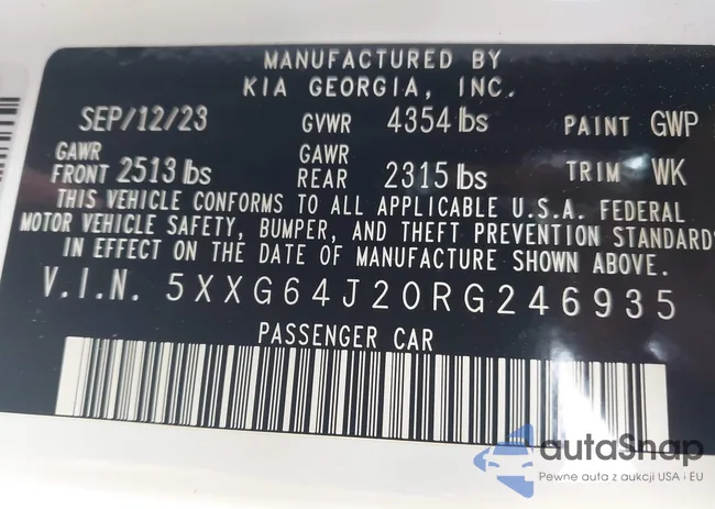 5XXG64J20RG246935: 43798755