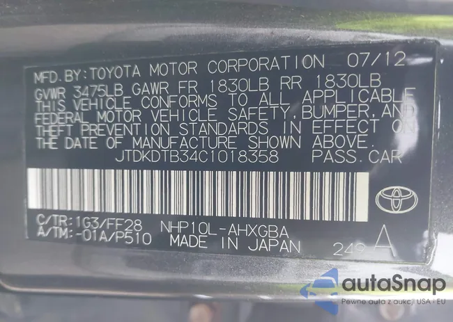 JTDKDTB34C1018358: 43801006