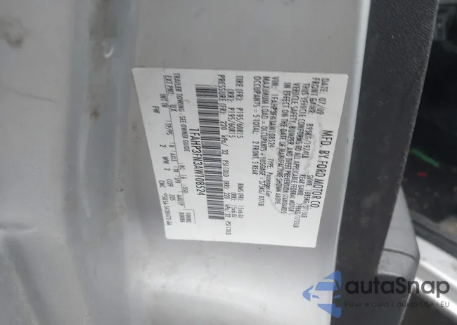 1FAHP3FN3AW108524: 43801433