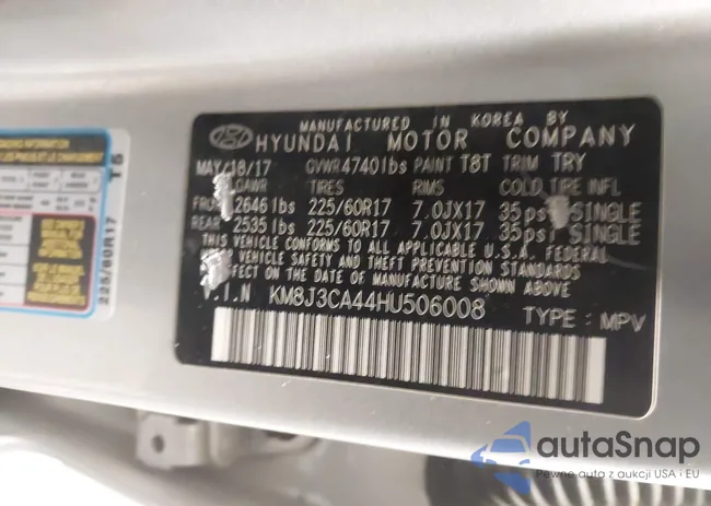 KM8J3CA44HU506008: 43802022