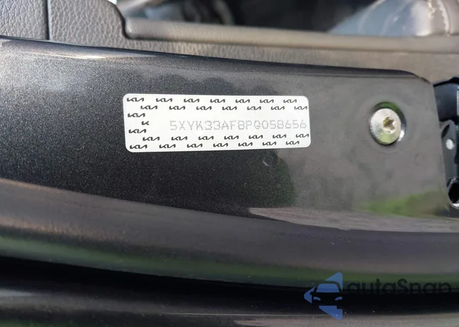 5XYK33AF8PG058656: 43802083