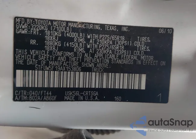 5TFUW5F19AX153806: 43802153