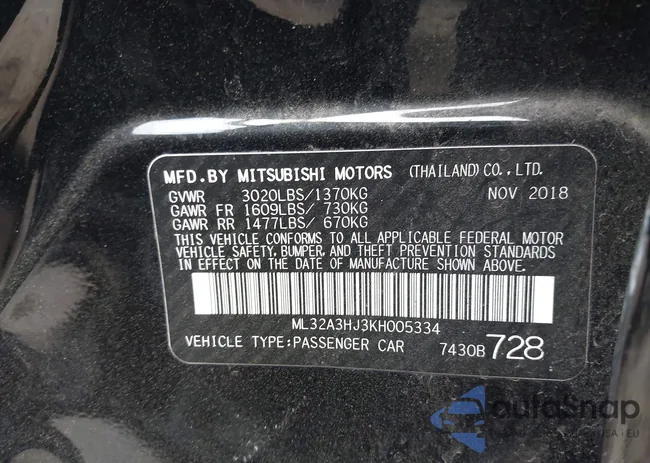 ML32A3HJ3KH005334: 43802388