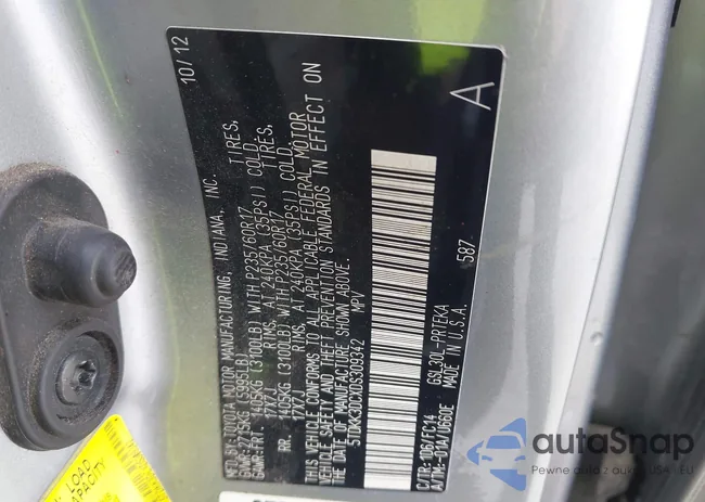 5TDKK3DCXDS309342: 43801706