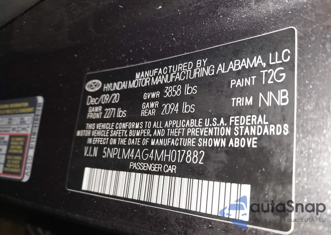 5NPLM4AG4MH017882: 43801773