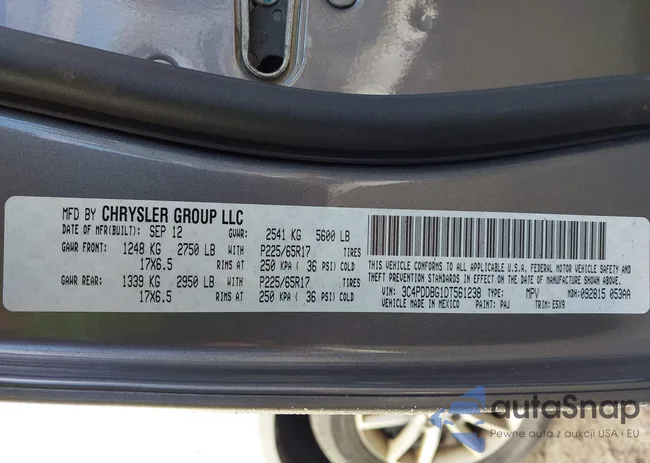 3C4PDDBG1DT561238: 43802953