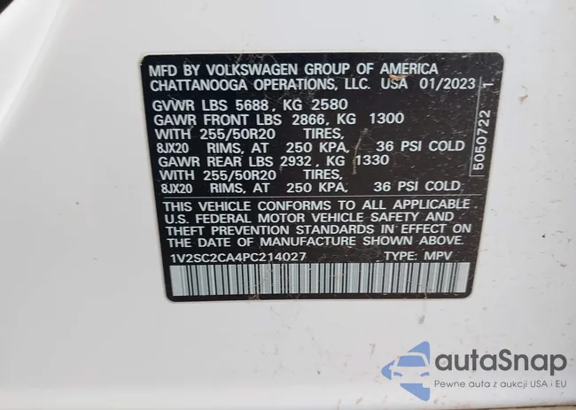 1V2SC2CA4PC214027: 43802975