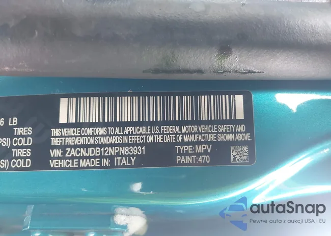 ZACNJDB12NPN83931: 43803234