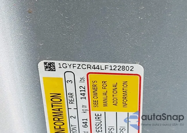 1GYFZCR44LF122802: 43803280