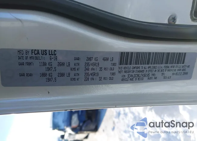 3C4NJDCB6JT436105: 43803299