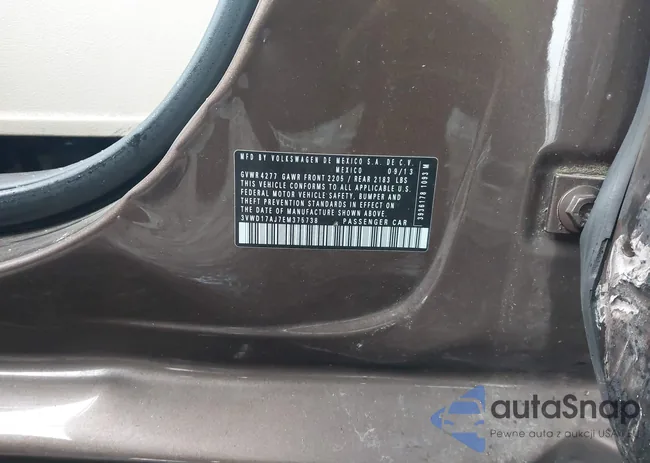 3VWD17AJ7EM375738: 43803309