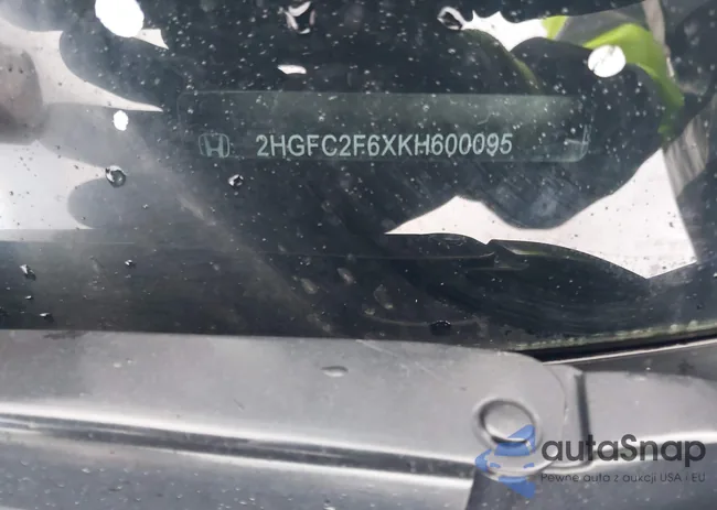 2HGFC2F6XKH600095: 43803365