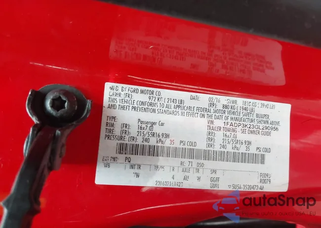 1FADP3K23GL290956: 43803467