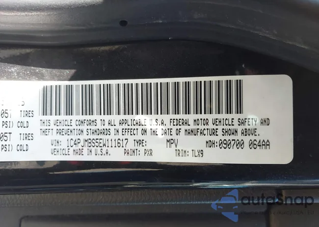 1C4PJMBS5EW111617: 43802596