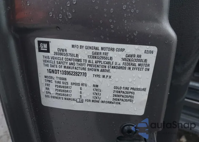 1GNDT13S962282770: 43803955