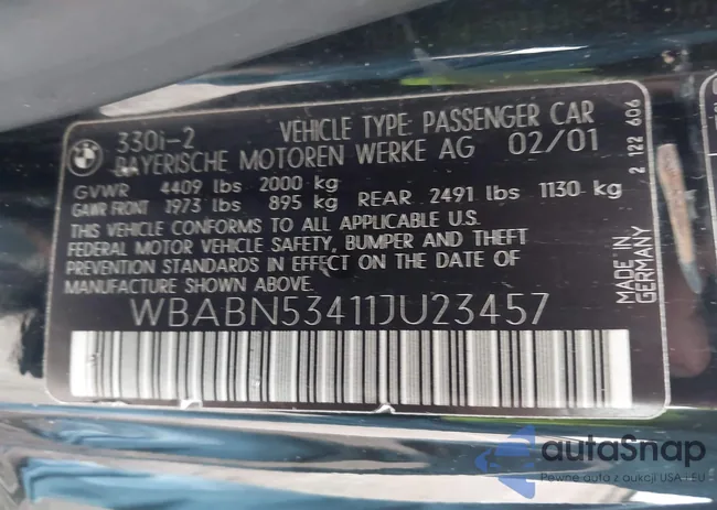 WBABN53411JU23457: 43804064