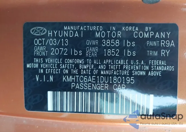 KMHTC6AE1DU180195: 43804264