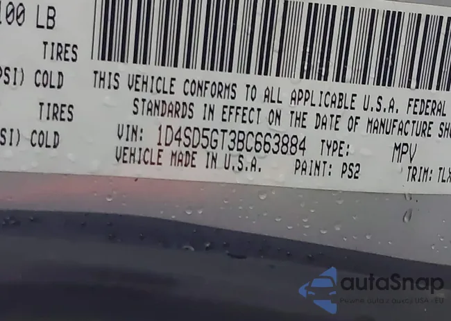 1D4SD5GT3BC663884: 43804267