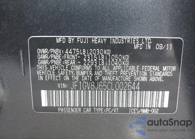 JF1GV8J65CL002644: 43804349