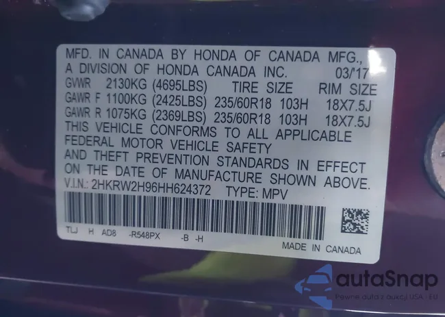 2HKRW2H96HH624372: 43803741