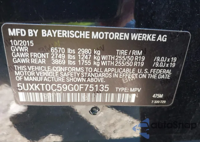 5UXKT0C59G0F75135: 43804955