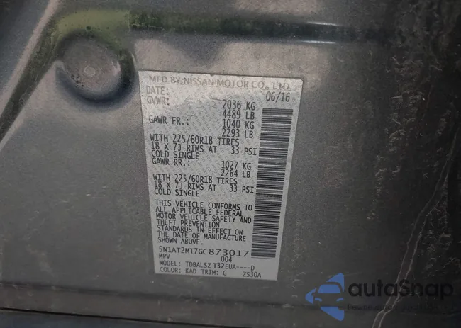 5N1AT2MT7GC873017: 43805134