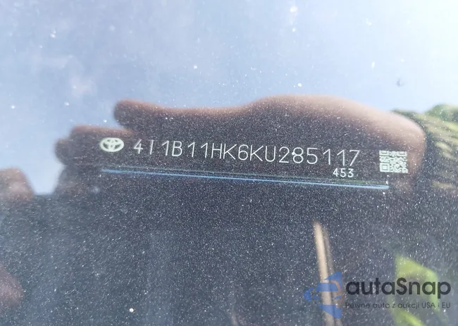 4T1B11HK6KU285117: 43805192