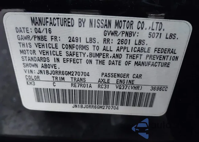 JN1BJ0RR6GM270704: 43805522