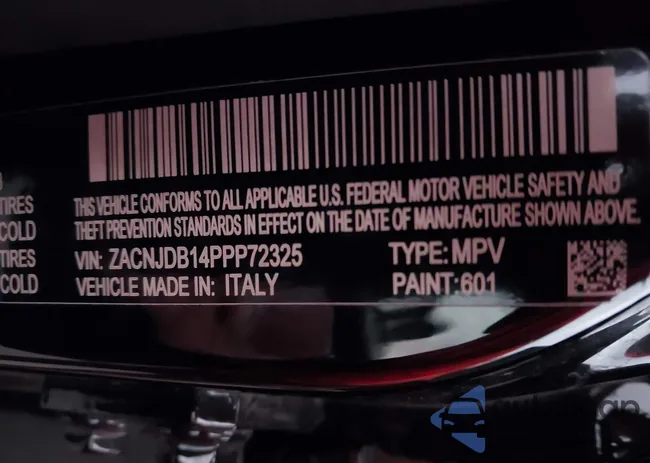 ZACNJDB14PPP72325: 43805526