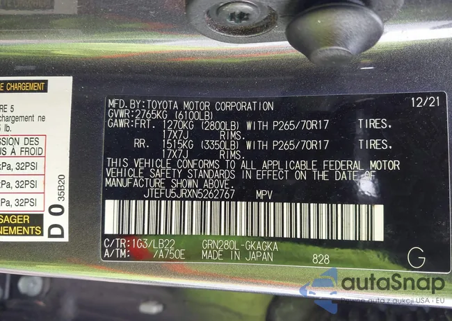 JTEFU5JRXN5262767: 43804838