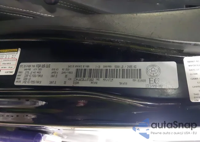 1C4HJWEG8JL872662: 43804863