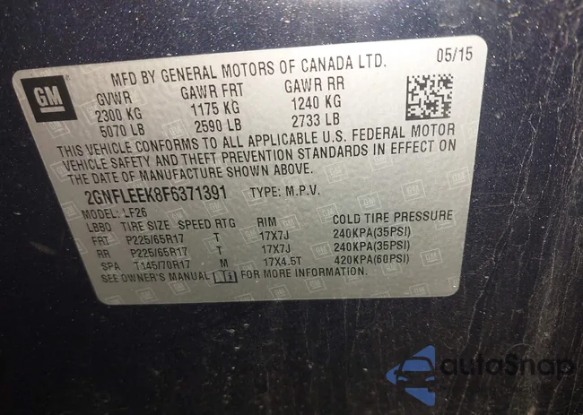 2GNFLEEK8F6371391: 43804917