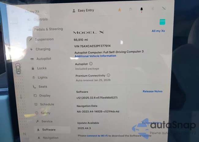 7SAXCAE52PF377914: 43805942