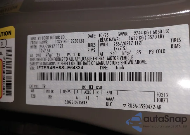 1FTER4BH8SLE64824: 43805966