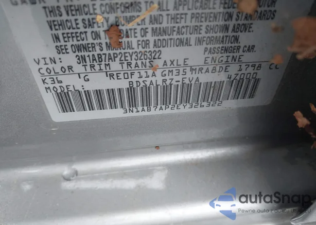 3N1AB7AP2EY326322: 43806363