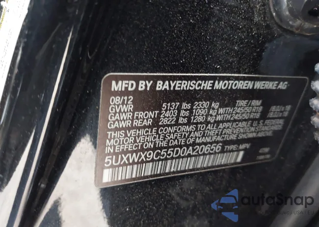 5UXWX9C55D0A20656: 43806437