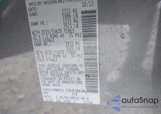 5N1DL0MM0JC508969: 43805587