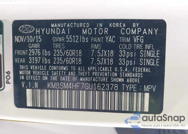 KM8SM4HF7GU162378: 43807031