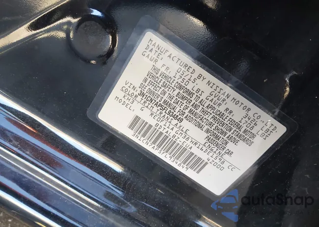 3N1CN7AP5FL934849: 43807140