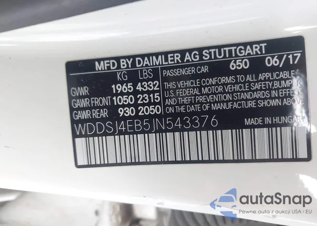 WDDSJ4EB5JN543376: 43807346