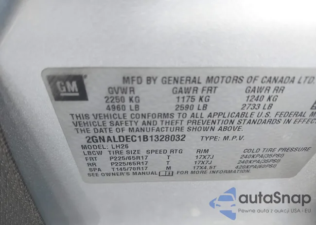 2GNALDEC1B1328032: 43807516