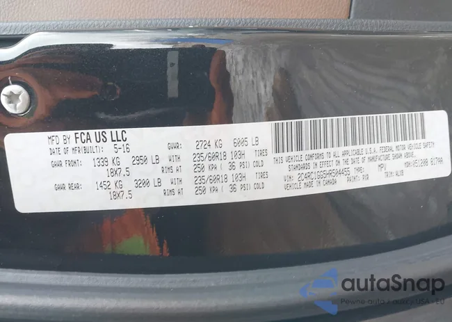 2C4RC1GG5HR504455: 43807525